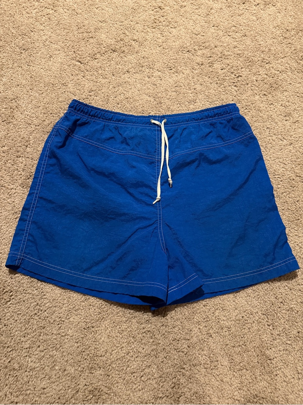 Jantzen Royal Blue Men's Swim Trunks with Drawstring
